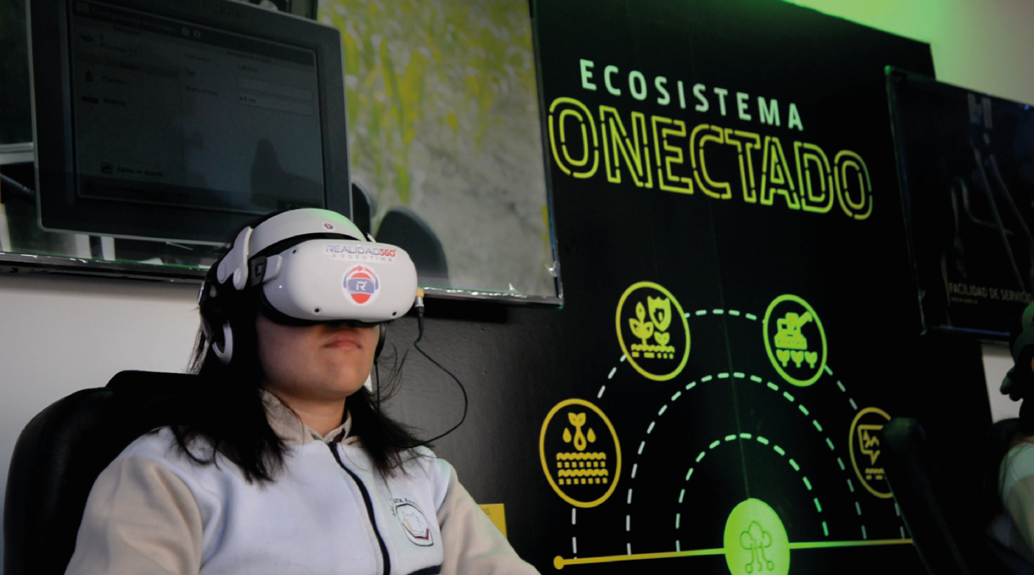Viví la experiencia del ecosistema John Deere a través de realidad virtual en Agronea 2022
