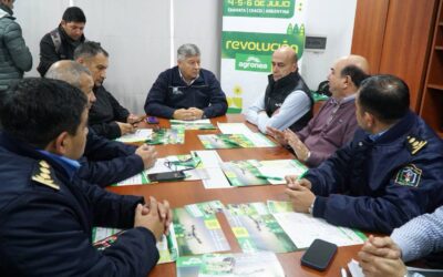 Operativo Seguridad: Ministro de Seguridad y Jefes de diferentes Zonas se reunieron con el Comité Organizador