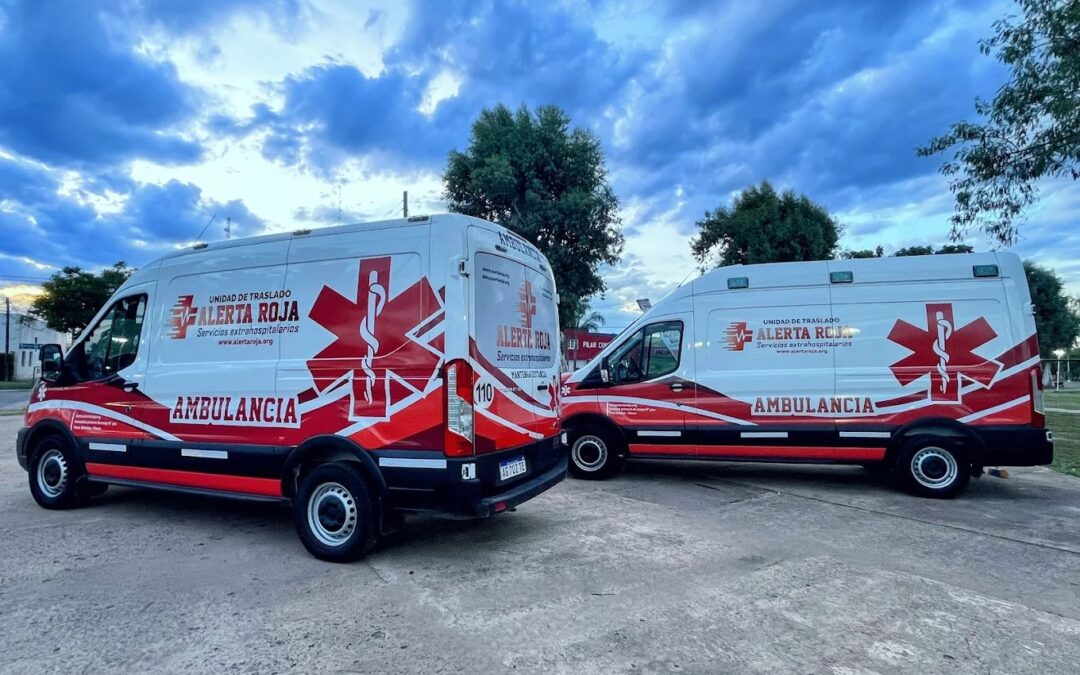 Agronea Pampa: Alerta roja reforzará la asistencia médica, con sus ambulancias