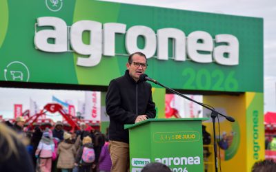 Sergio Iraeta destacó el espíritu del productor y el potencial del campo durante la apertura de Agronea