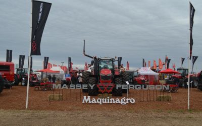Maquinagro en Agronea con la nueva generación de tractores Massey Ferguson con financiación a tasa 0%