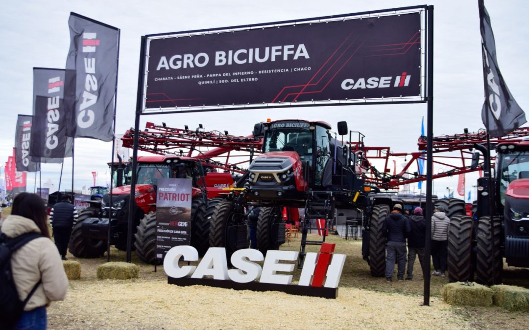 Marcelo Anciaume, gerente comercial de CNH, estuvo presente en Agronea 2026 junto a Agro Biciuffa SRL, Concesionario Oficial CASE IH
