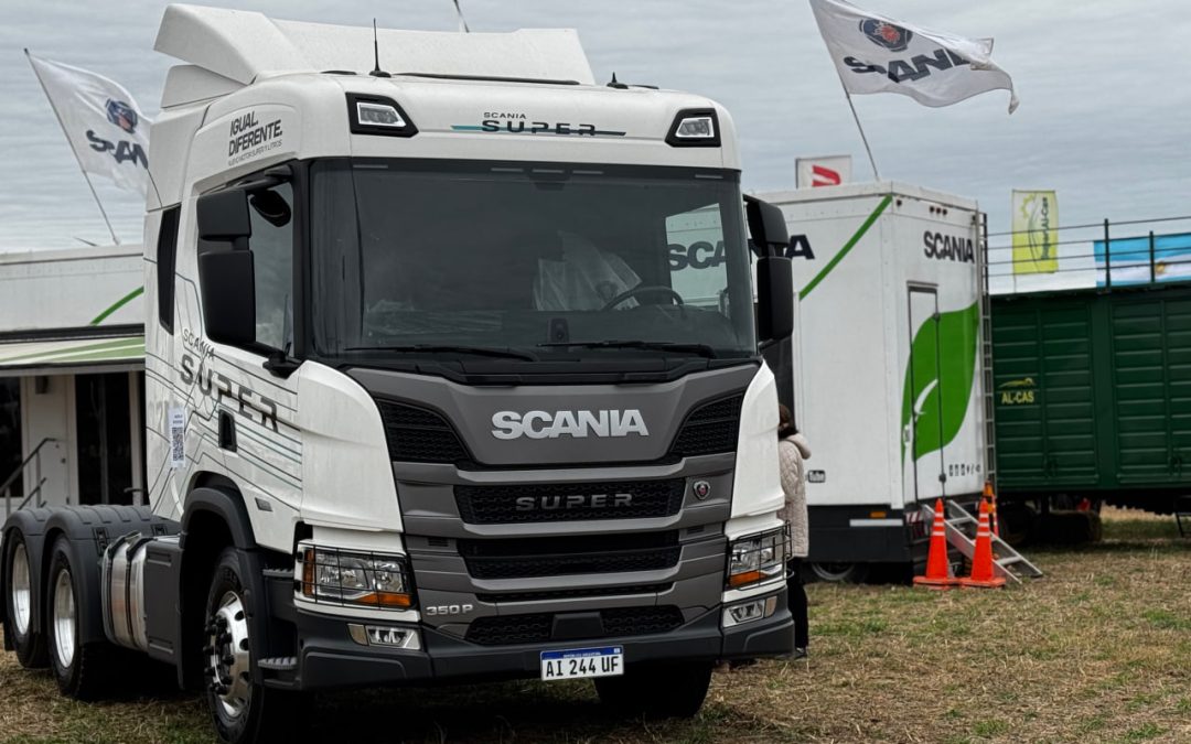 GONAR Scania eligió Agronea para celebrar los 50 años de la marca en Argentina